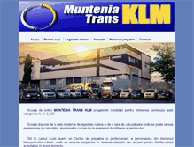 Tablet Screenshot of klm-auto.ro